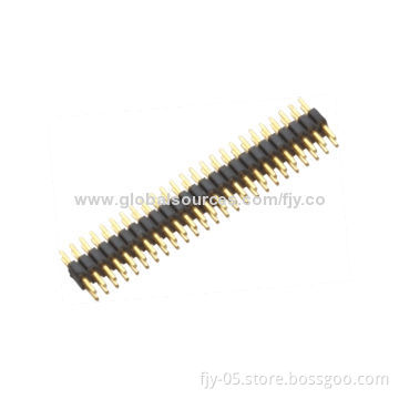 PH1.27*2.54 2*30P Straight PA46 Pin Header with 3A Current Rating